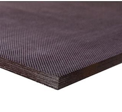 Berken Betonplex Geprofileerd 18mm 1250x2500mm