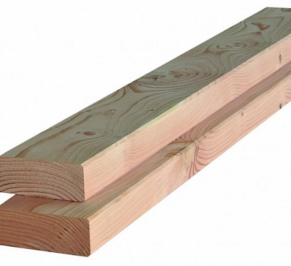 Douglas Regels 45x95x4000mm