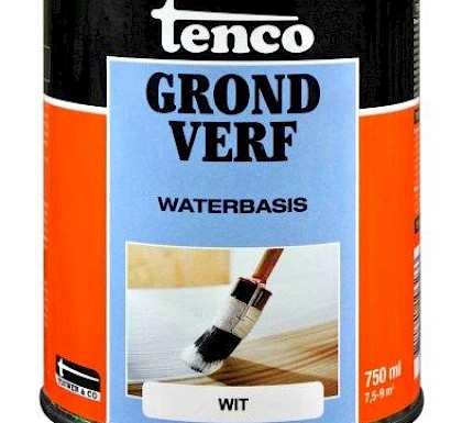 Grondverf Wit Waterbasis 750ml