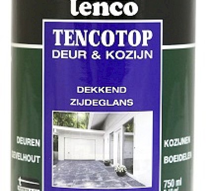 Tencotop Deur Kozijn Zijdeglans Donkergroen 2500ml