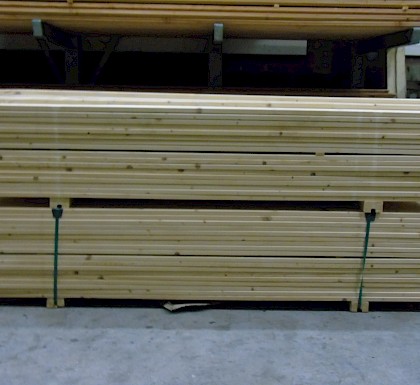 Vuren geschaafd plank 1830x89x19mm