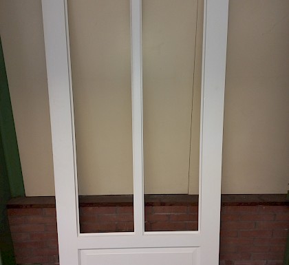 Deur 101 Austria Colour lux Rouen 201,5x93 wit gegrond zonder glas