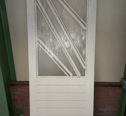 Deur 8 Austria Merbau Buitendeur 211,5x88 BW88 Dekkend afgelakt