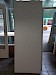Deur 114 Massief 231,5x88 wit gegrond met licht beschadigingen.