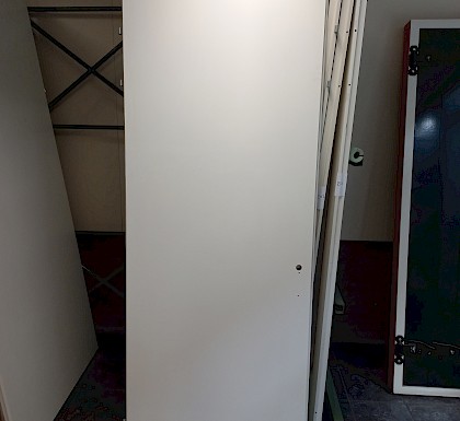 Deur 203 Berkvens 231,5x79 Rechtsdraaiend  Wit gegrond