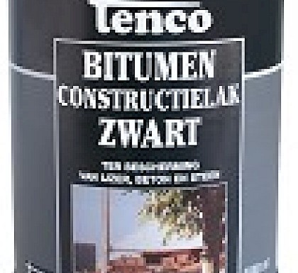 Bitumen Constuctielak Zwart 2500ml