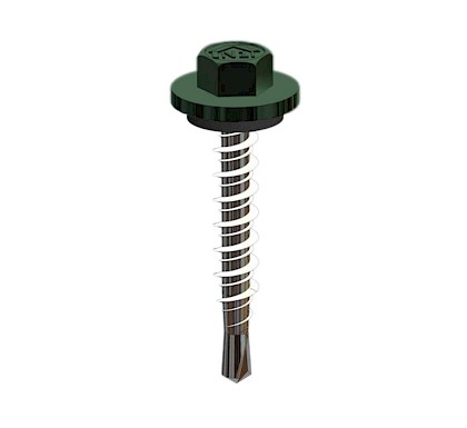 Damwandschroeven Hi-Low Dennengroen – 5,5x35mm – 200 stuks per doos