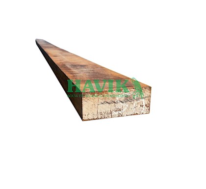 Hardhout ruig 50x150x3500mm