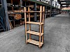 Houten stellingkast